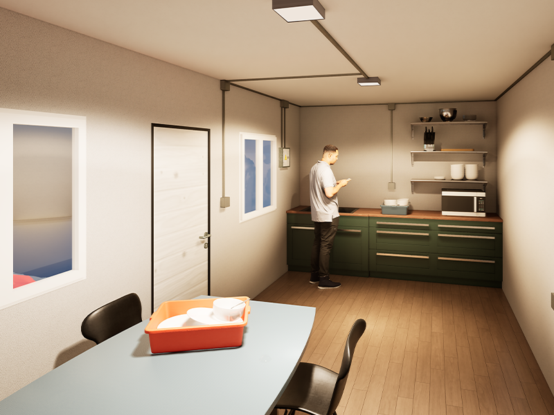 Interior Queule